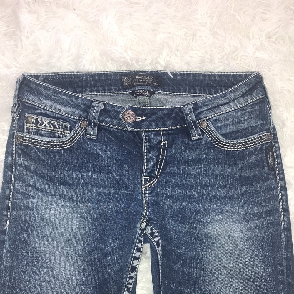 Silver Tuesday Low Capri